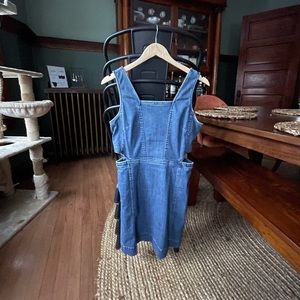 Madewell denim mini dress